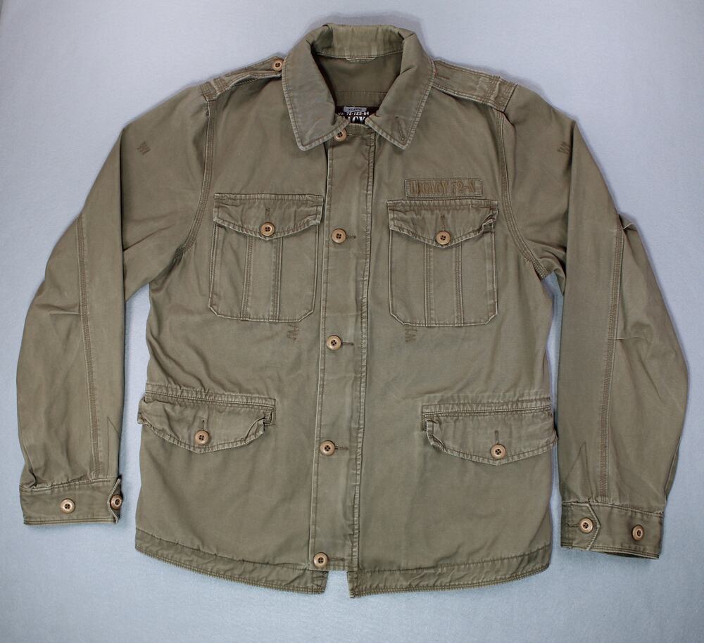 Legacy 72 Harrow Jacket Men's Extra Large Olive Green Military Surplus Style